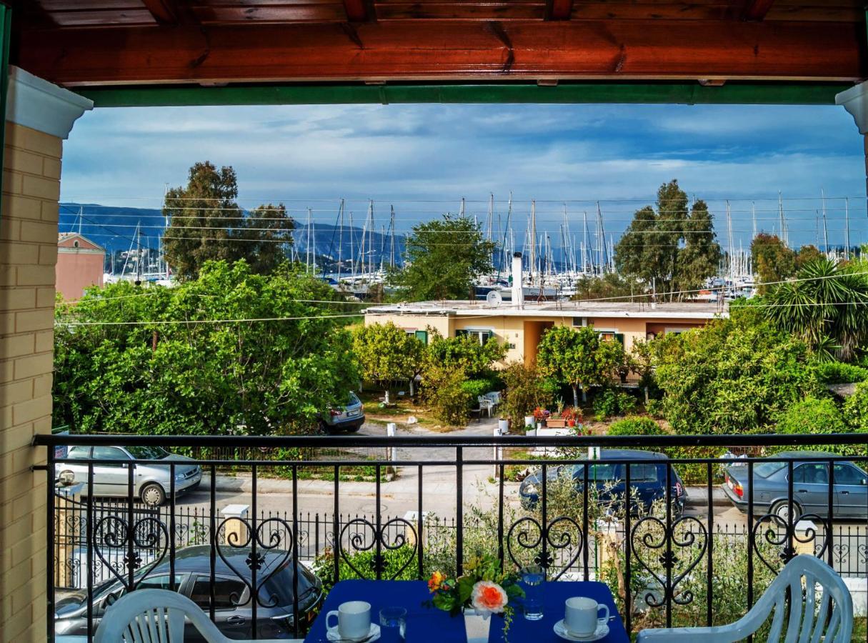 Stavros Apartments Kontokali Next To Gouvia Marina エクステリア 写真