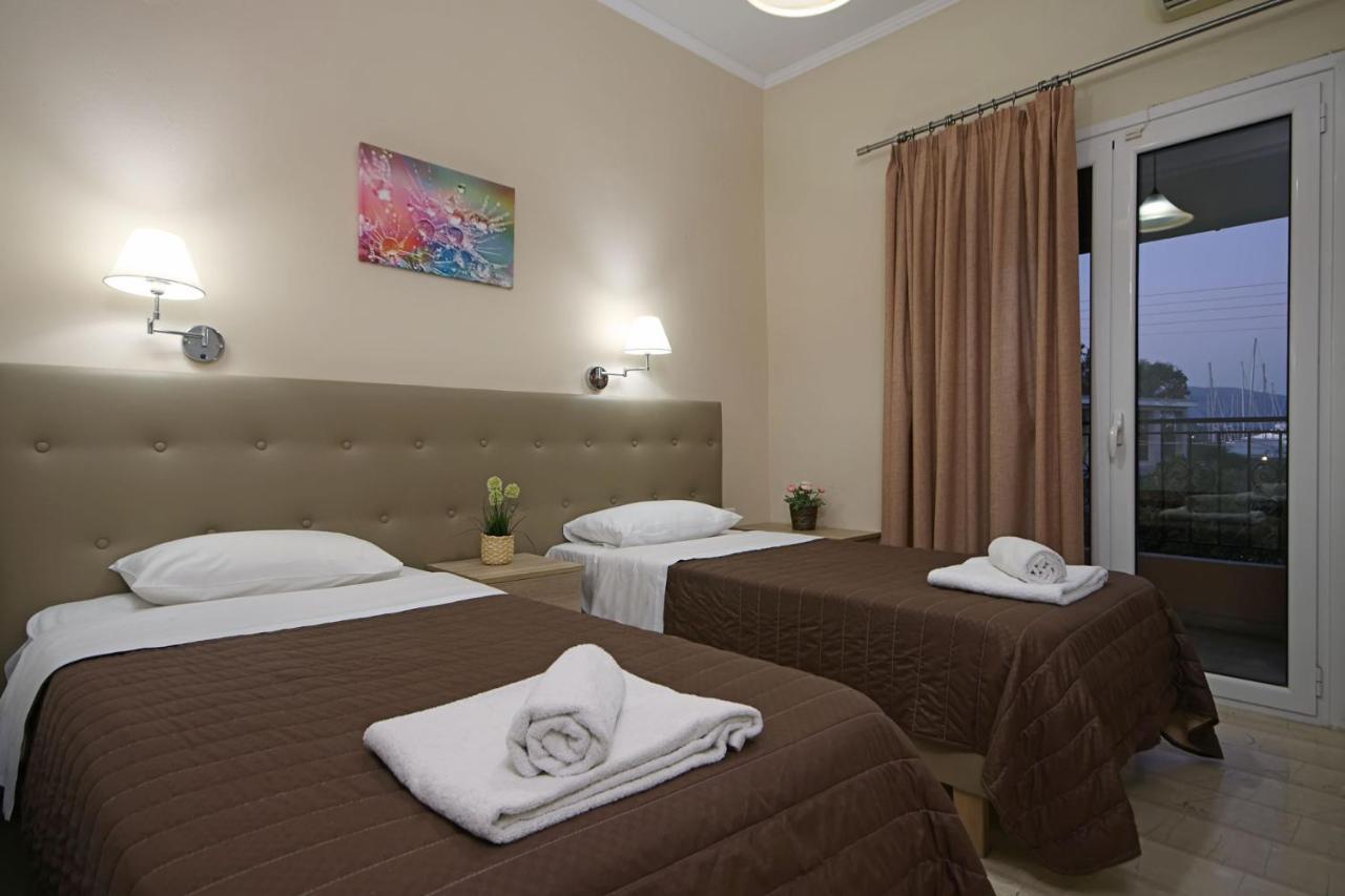 Stavros Apartments Kontokali Next To Gouvia Marina エクステリア 写真