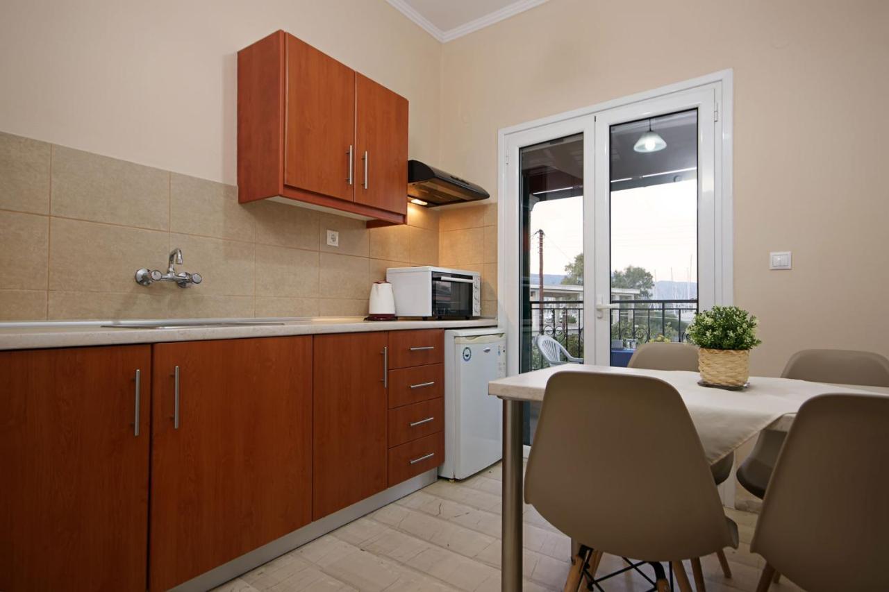 Stavros Apartments Kontokali Next To Gouvia Marina エクステリア 写真